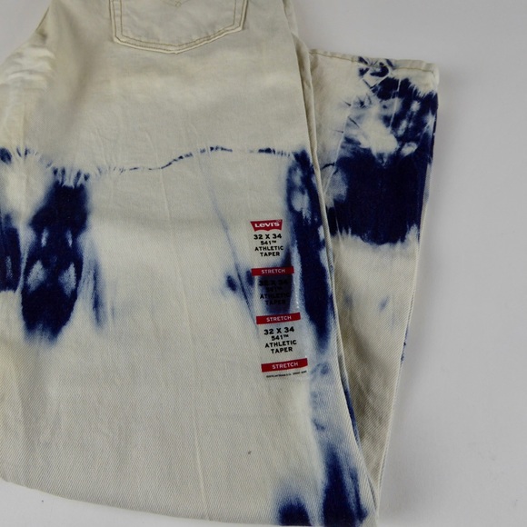 Levi’s Levi Strauss Tie Dye 541 Athletic Fit Jeans - Picture 6 of 8